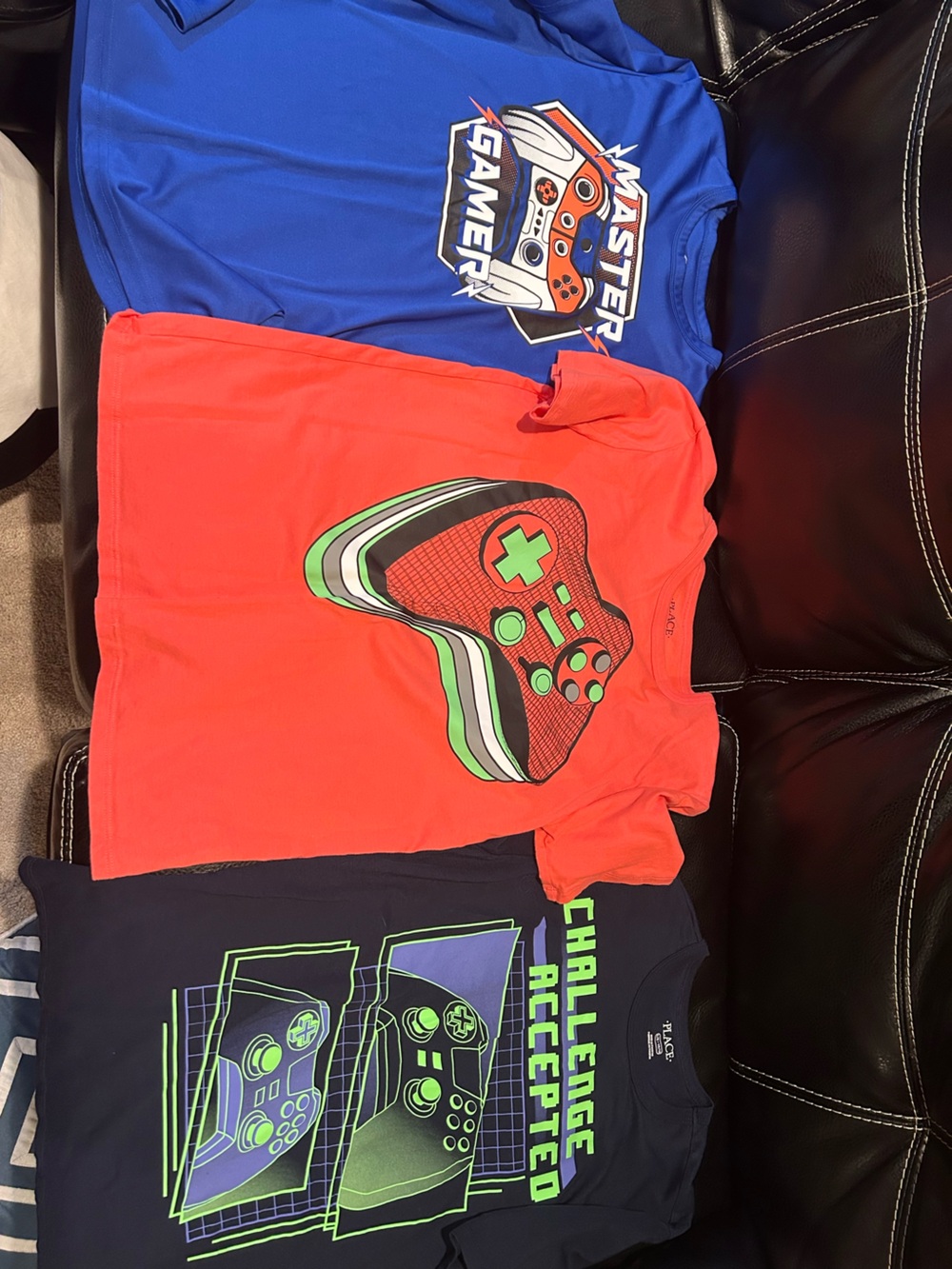 Boys Gaming Shirts 10/12